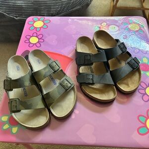 Men’s Birkenstocks size 12 (2 pair)